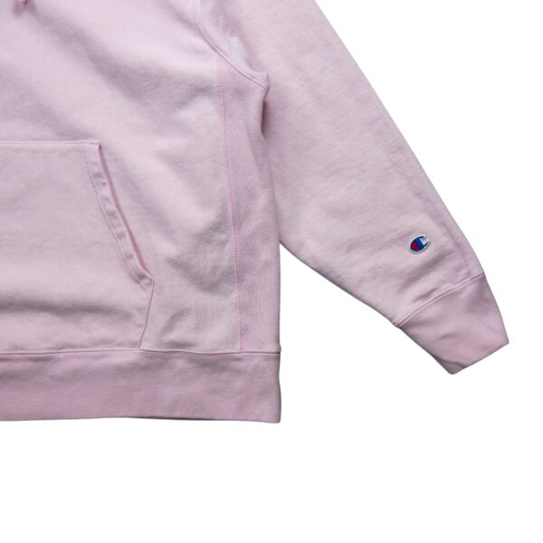 Sweat a capuche homme manches longues rose Champion Col Montant QWE1282