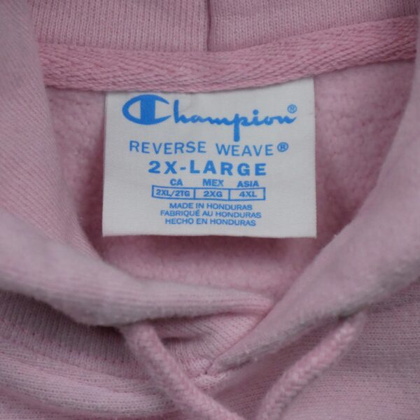 Sweat a capuche homme manches longues rose Champion Col Montant QWE1282