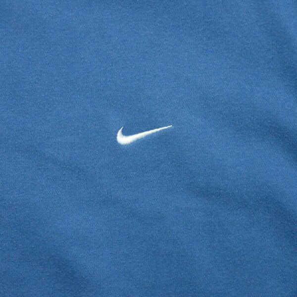 Sweat homme manches longues bleu Nike Col Rond QWE0553