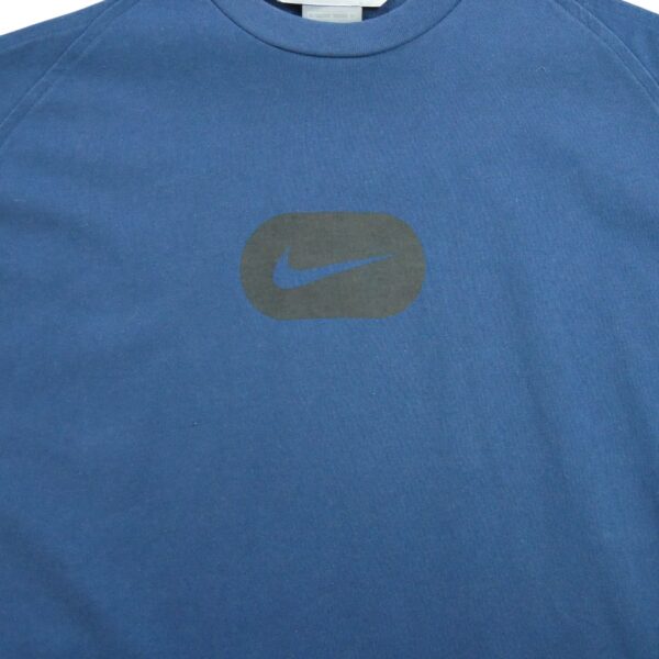 T shirt manches courtes homme marine Nike Col Rond QWE3669