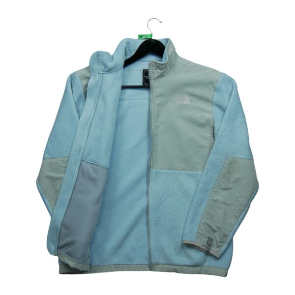 Veste polaires enfant manches longues bleu clair The North Face Col Montant QWE0052