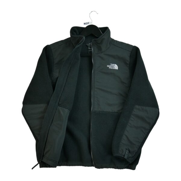 Veste polaires enfant manches longues noir The North Face Col Montant QWE3687