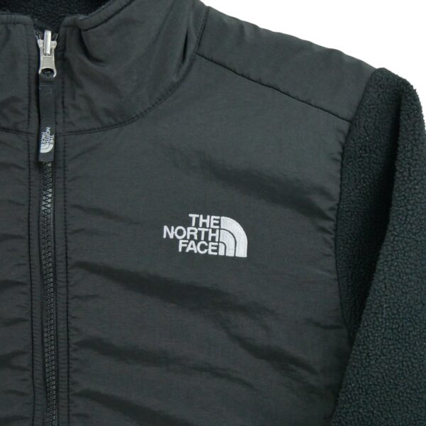 Veste polaires enfant manches longues noir The North Face Col Montant QWE3687