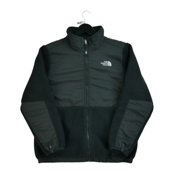 Veste polaires enfant manches longues noir The North Face Col Montant QWE3687