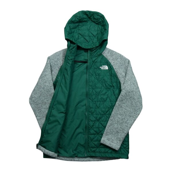 Veste polaires enfant manches longues vert The North Face Col Montant QWE3513