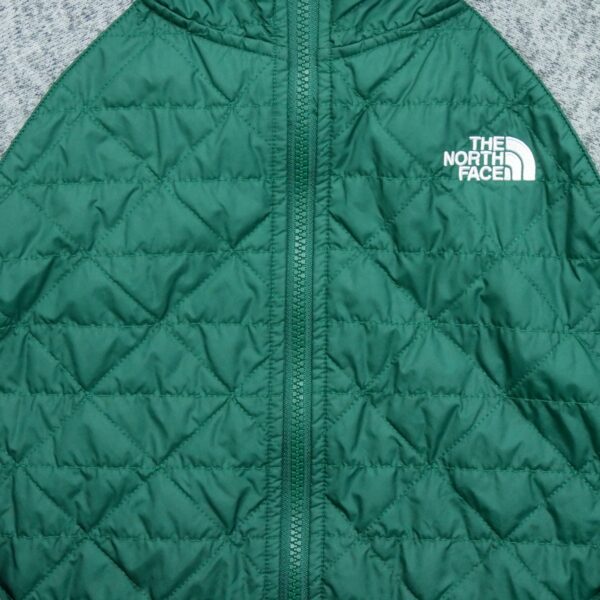 Veste polaires enfant manches longues vert The North Face Col Montant QWE3513