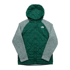 Veste polaires enfant manches longues vert The North Face Col Montant QWE3513