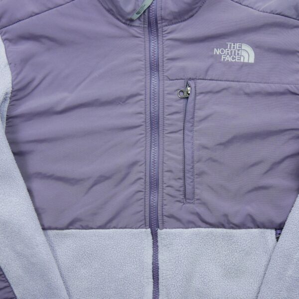 Veste polaires femme manches longues violet The North Face Col Montant QWE1273