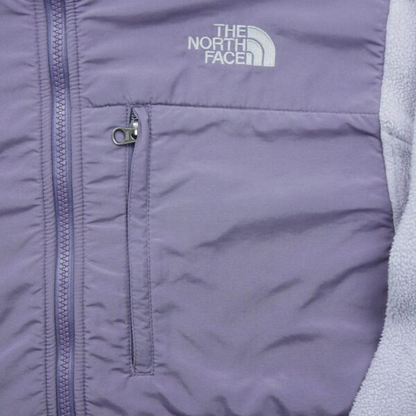 Veste polaires femme manches longues violet The North Face Col Montant QWE1273