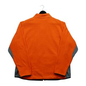 Veste polaires homme manches longues orange Starter Col Montant QWE3350