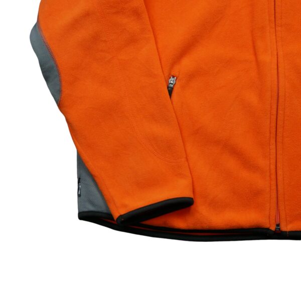 Veste polaires homme manches longues orange Starter Col Montant QWE3350