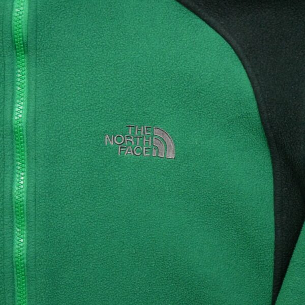 Veste polaires homme manches longues vert The North Face Col Montant QWE1129