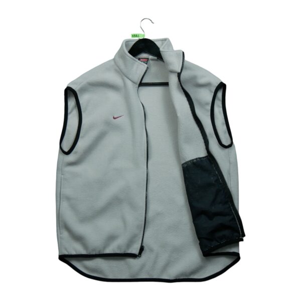 Veste polaires homme sans manches gris Nike Col Montant Equipe Colorado Avalanche QWE0335