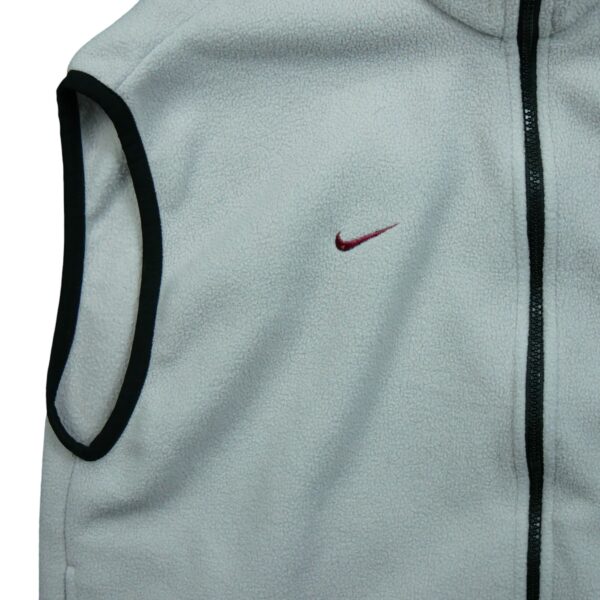 Veste polaires homme sans manches gris Nike Col Montant Equipe Colorado Avalanche QWE0335