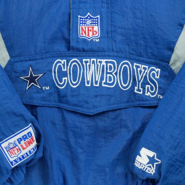 Blouson enfant manches longues bleu Starter Equipe Dallas Cowboys QWE0447