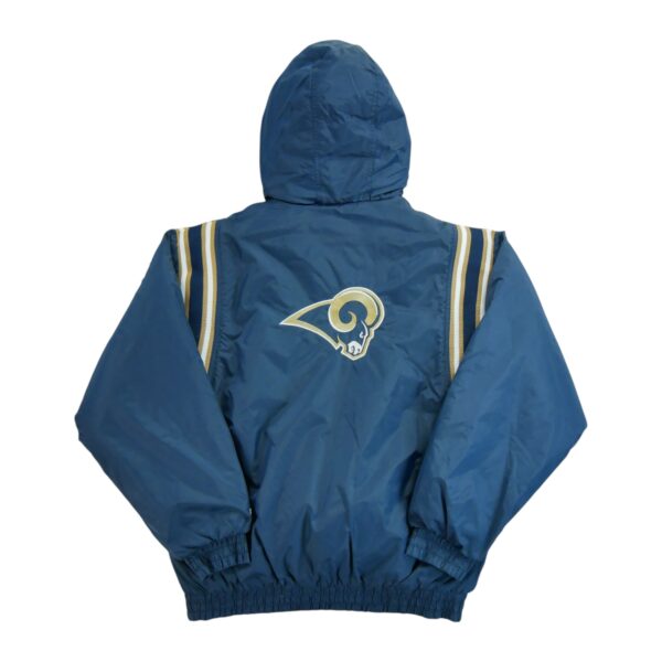 Blouson enfant manches longues marine Puma Col Montant Equipe Los Angeles Rams QWE2184