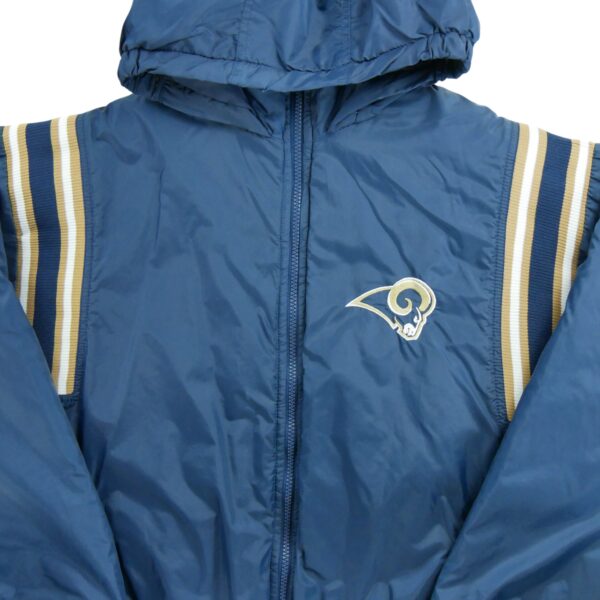 Blouson enfant manches longues marine Puma Col Montant Equipe Los Angeles Rams QWE2184