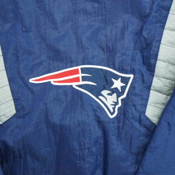 Blouson enfant manches longues marine Starter Col Montant Equipe New England Patriots QWE1221