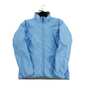 Blouson femme manches longues bleu clair The North Face Col Montant QWE0531