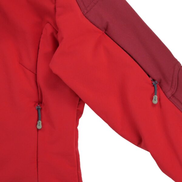 Blouson femme manches longues rouge Patagonia QWE2103