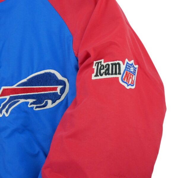 Blouson homme manches longues bleu NFL Team Apparel Col Montant Equipe Buffalo Bills QWE1325