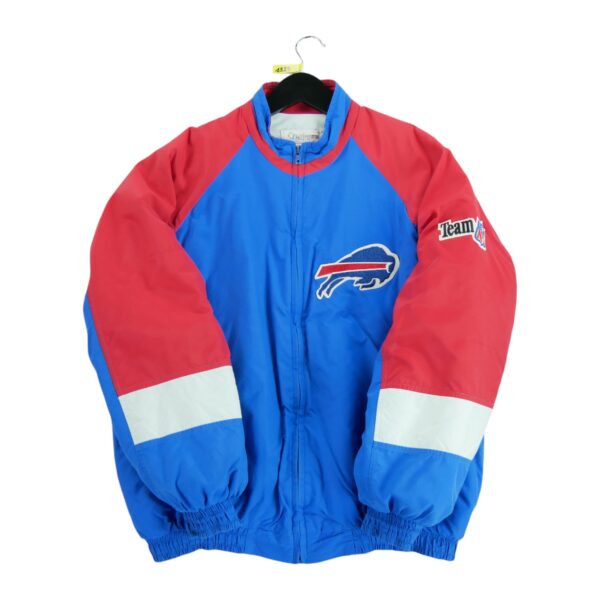 Blouson homme manches longues bleu NFL Team Apparel Col Montant Equipe Buffalo Bills QWE1325