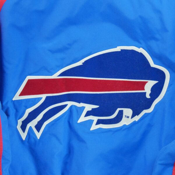 Blouson homme manches longues bleu NFL Team Apparel Col Montant Equipe Buffalo Bills QWE1325