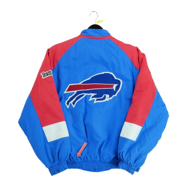 Blouson homme manches longues bleu NFL Team Apparel Col Montant Equipe Buffalo Bills QWE1325