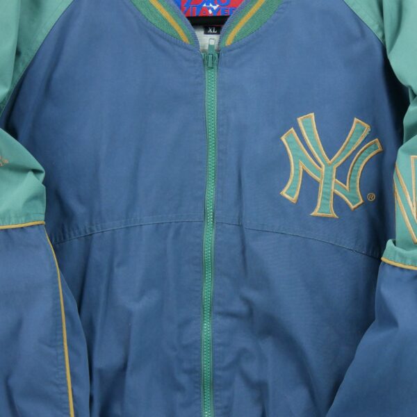 Blouson homme manches longues bleu Pro Player Col Rond Equipe New York Yankees QWE1339