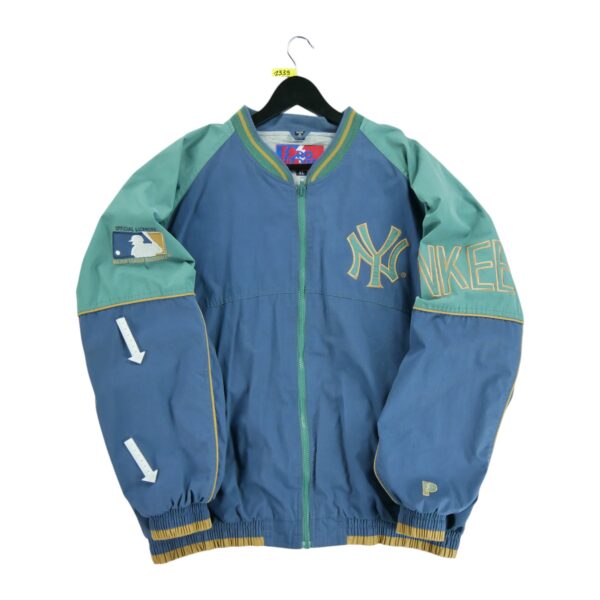 Blouson homme manches longues bleu Pro Player Col Rond Equipe New York Yankees QWE1339