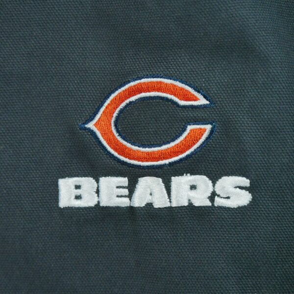 Blouson homme manches longues gris NFL Team Apparel Col Harrington Equipe Chicago Bears QWE1305