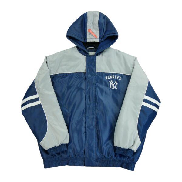 Blouson homme manches longues marine MLB Col Rond Equipe New York Yankees QWE1302