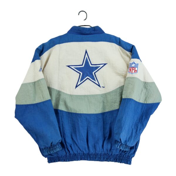 Blouson homme manches longues marine NFL Col Montant Equipe Dallas Cowboys QWE2316