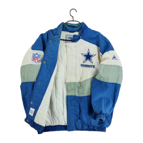 Blouson homme manches longues marine NFL Col Montant Equipe Dallas Cowboys QWE2316