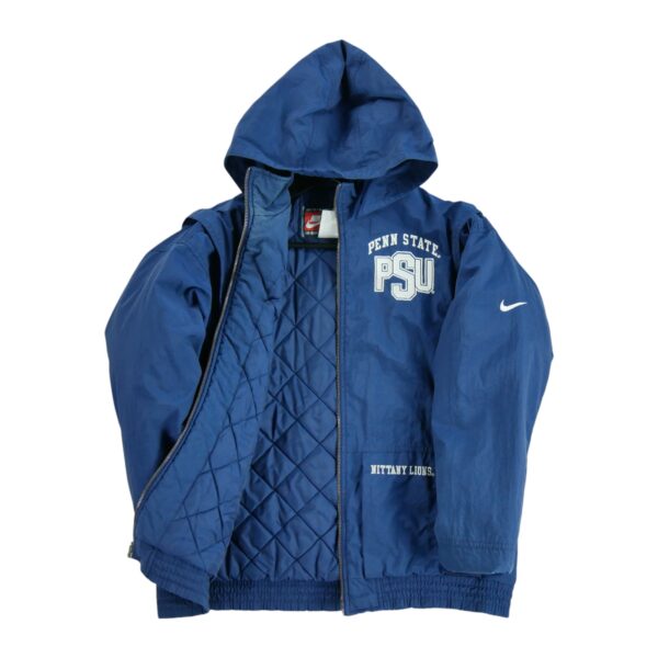 Blouson homme manches longues marine Nike Col Montant Equipe Penn State QWE0099