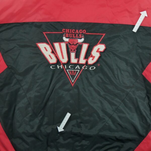 Blouson homme manches longues noir Logo 7 Motif imprime Col Rond Equipe Chicago Bulls QWE2412