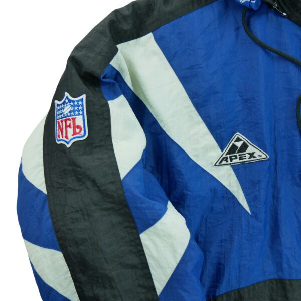 Blouson homme manches longues noir NFL Team Apparel Col Montant Equipe Dallas Cowboys QWE0328