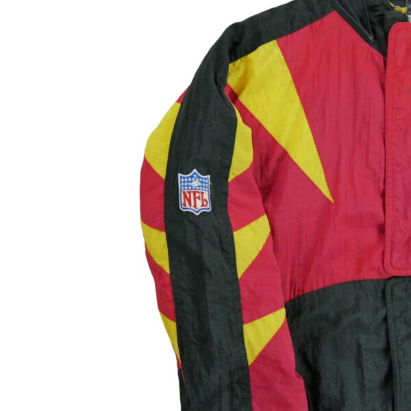 Blouson homme manches longues noir NFL Team Apparel Col Montant Equipe Kansas City Chiefs QWE2063