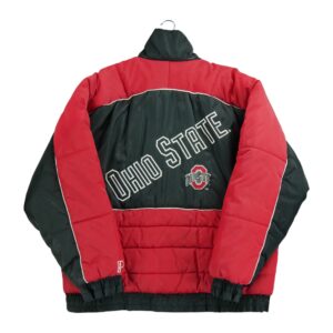 Blouson homme manches longues noir Pro Player Col Montant Equipe Ohio State QWE2280