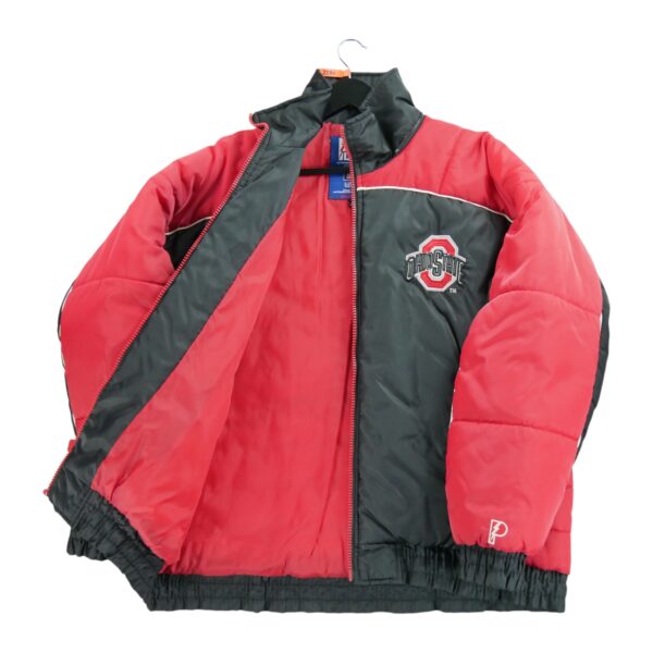 Blouson homme manches longues noir Pro Player Col Montant Equipe Ohio State QWE2280