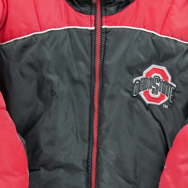 Blouson homme manches longues noir Pro Player Col Montant Equipe Ohio State QWE2280