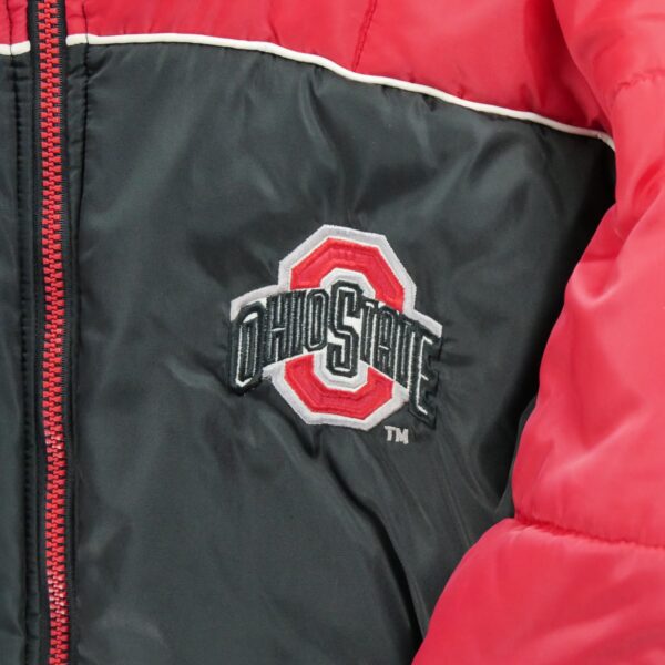 Blouson homme manches longues noir Pro Player Col Montant Equipe Ohio State QWE2280