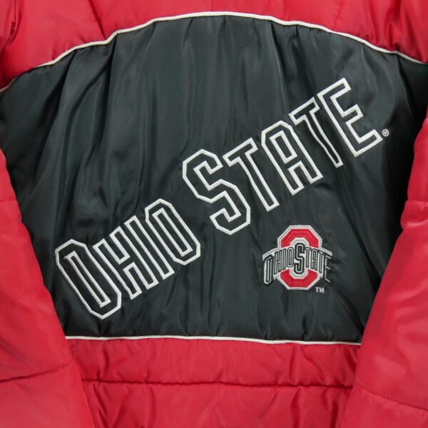 Blouson homme manches longues noir Pro Player Col Montant Equipe Ohio State QWE2280