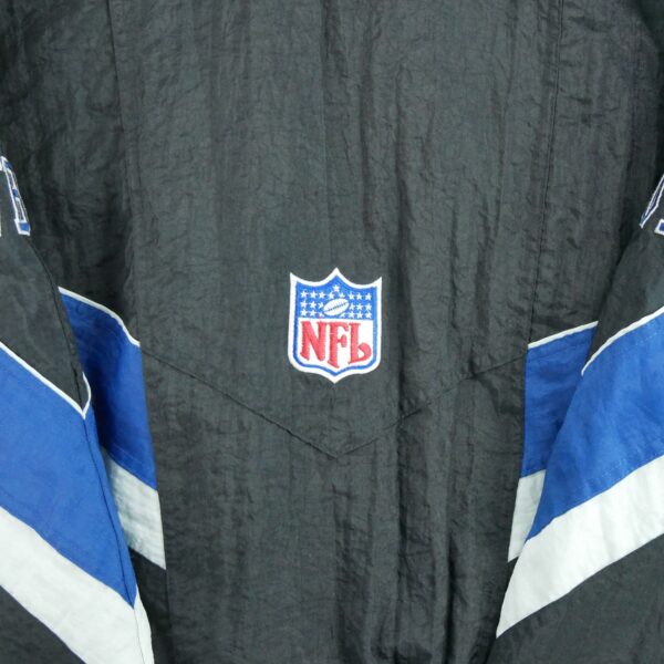 Blouson homme manches longues noir Starter Col Montant Equipe Dallas Cowboys QWE1329