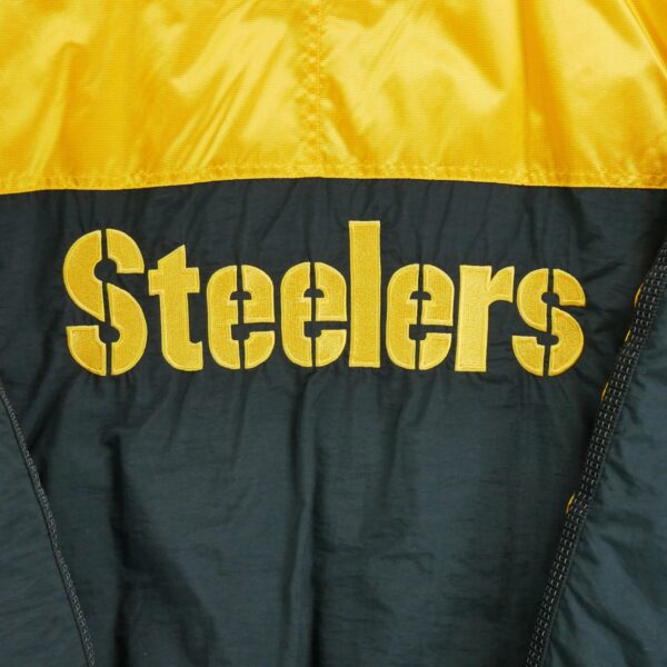 Blouson homme manches longues noir Starter Col Montant Equipe Pittsburgh Steelers QWE1007