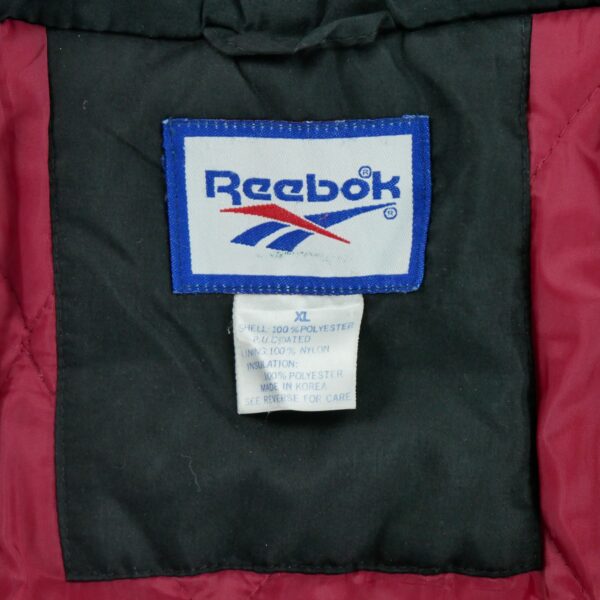 Blouson homme manches longues rouge Reebok Col Montant Equipe Arkansas QWE2321