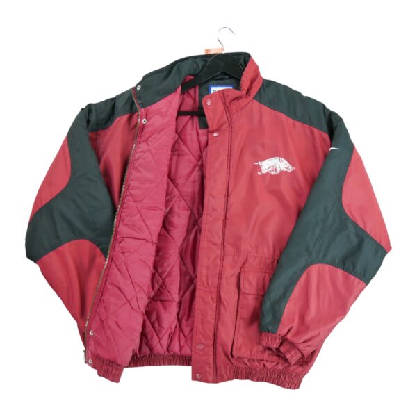 Blouson homme manches longues rouge Reebok Col Montant Equipe Arkansas QWE2321