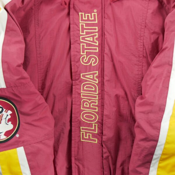 Blouson homme manches longues rouge Starter Col Montant Equipe Florida State QWE2410