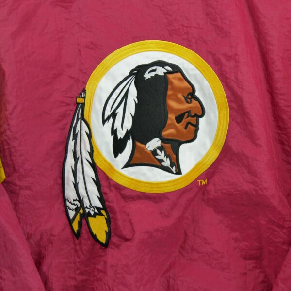 Blouson homme manches longues rouge Starter Col Montant Equipe Washington Redskins QWE0109