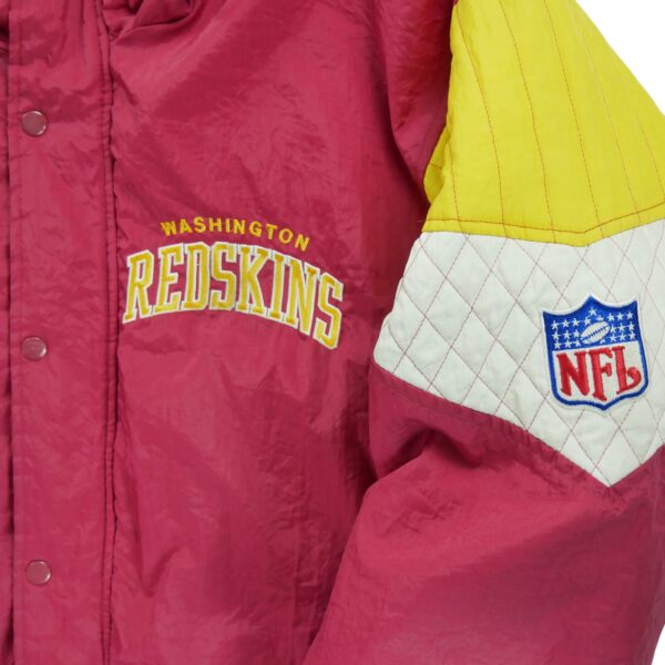 Blouson homme manches longues rouge Starter Col Montant Equipe Washington Redskins QWE0109